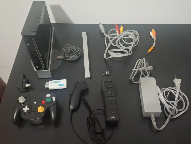Nintendo Wii Black (Merlhor Versão)