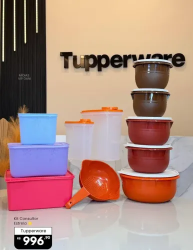 Kit tupperware completo