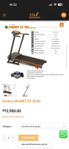 ESTEIRA SMART 40BR