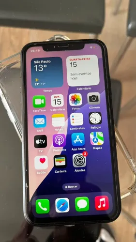iPhone XR 128GB Preto | Muito Conservado | Face ID OK | R$ 1.250