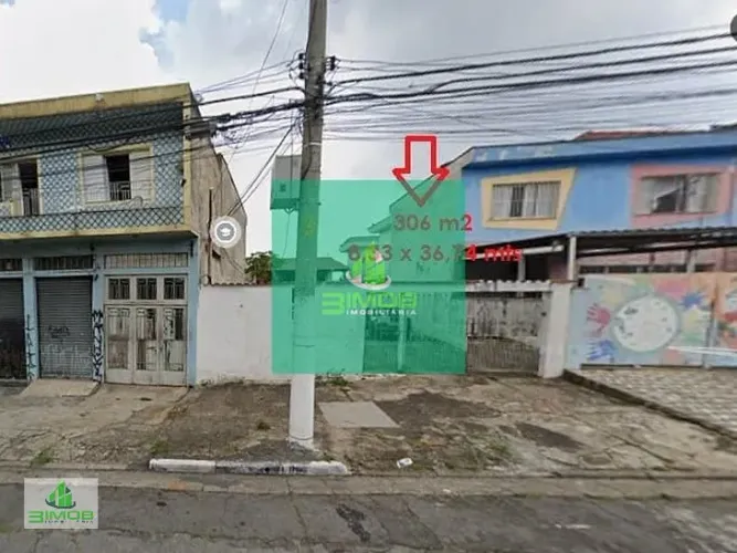 Terreno à venda, com 306 m2 - Vila Maria Alta, São Paulo, SP
