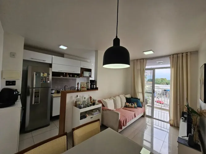 Caminhos da Barra, 2 quartos, porcelanato e móveis. 1 vaga, Lazer completo.