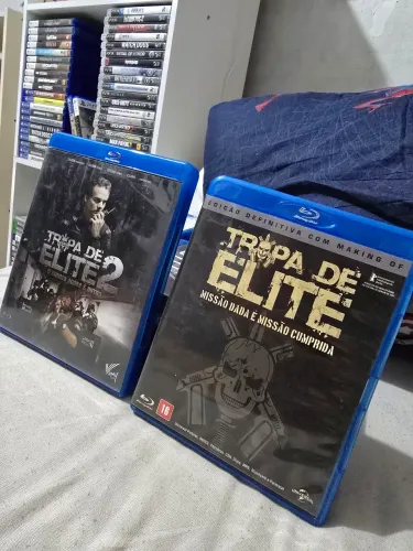 Blu Ray Coleçao Tropa de elite 1 e 2