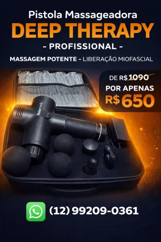 Pistola massageadora 
