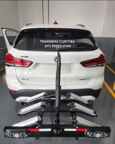 Transbike Curitiba Suporte pra 3 Bicicletas no Engate - Pronta Entrega Centro