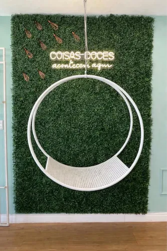 Balanço decorativo suspenso