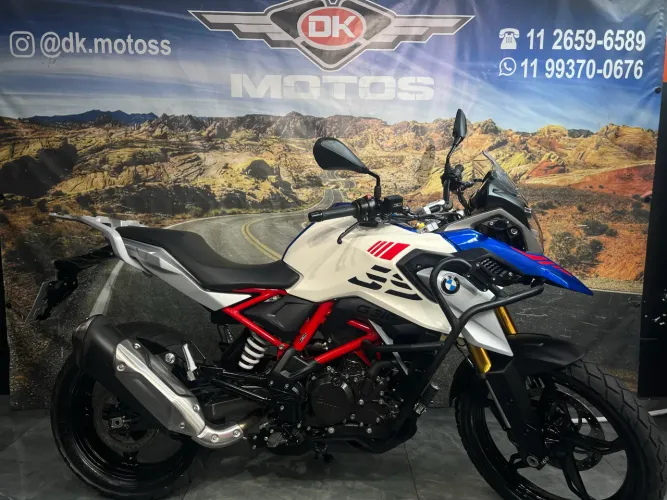 BMW G310 GS 2025 BRANCA