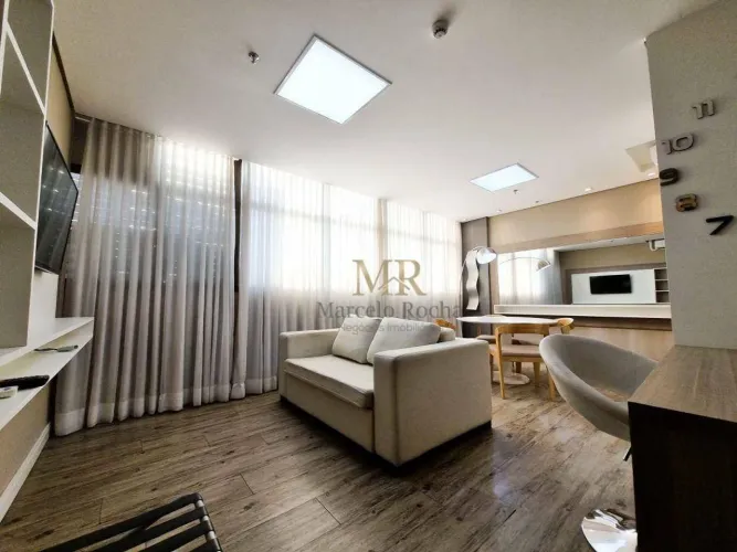 Flat com 1 dormitório à venda, 51 m² por R$ 730.000,00 - Luxemburgo - Belo Horizonte/MG