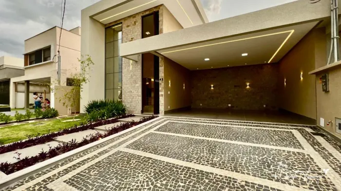 Jardins Bolonha | Senador Canedo | 165 m² | 3 Suítes | Piscina Aquecida