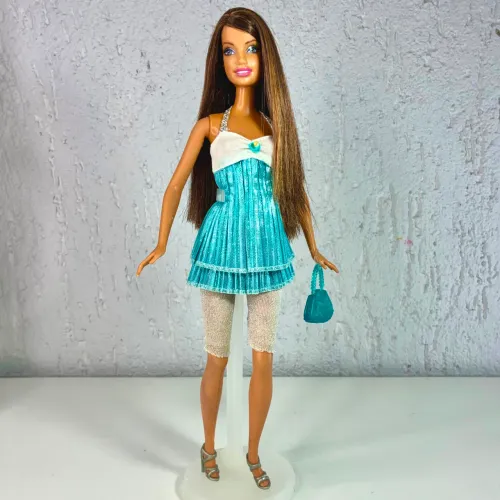 mattel boneca barbie teresa fashion fever disco ball 2009 original coleção antiga
