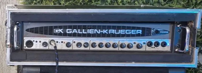 Amplificador Gallien Krueger 480W RD700 com Hard Case
