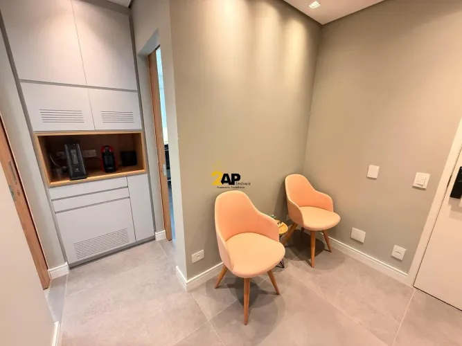 Sala Comercial Mobiliada para Locação na Vila Andrade, São Paulo-SP! 2 Salas, 1 Banheiro, 