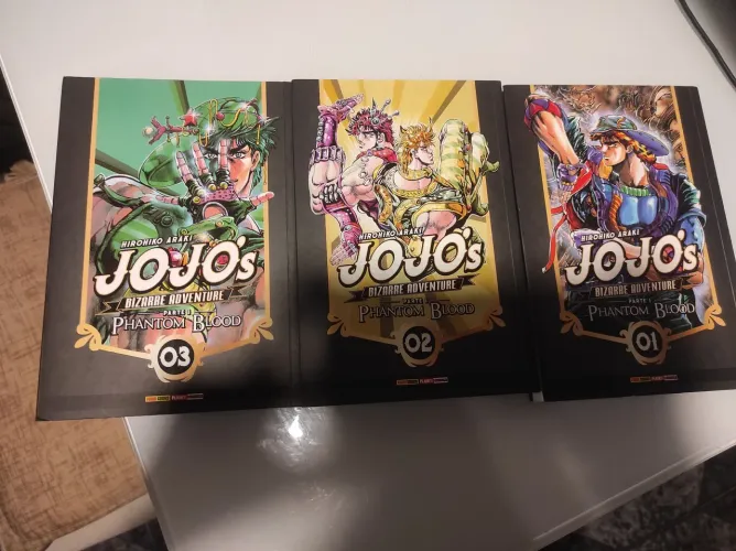 Kit de mangás de jojo's parte 1 inteira 