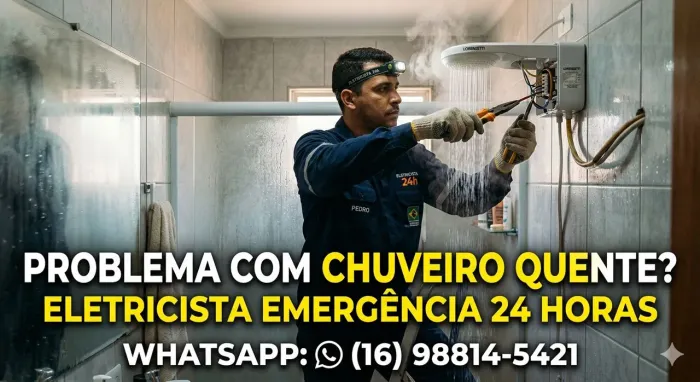 Eletricista 24 Horas chuveiros