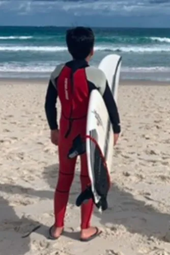 Roupa Neoprene (grossa) - surf 