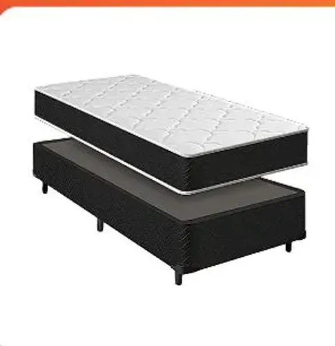 CAMA Box com colchão de solteiro nunca usado