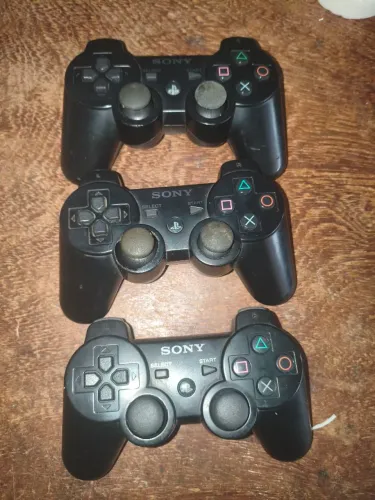 3 Controle Playstation 3 Com Defeito