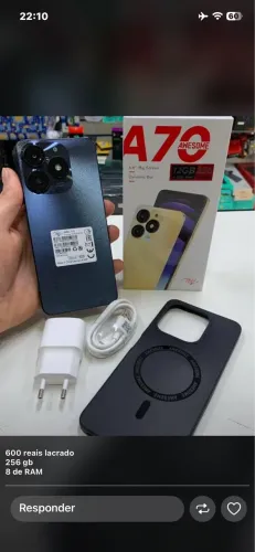 Telefone A70 $600 reais 