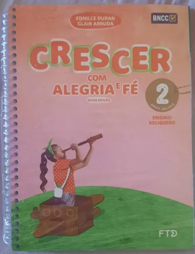 Conjunto de livros Crescer com Alegria e Fé Nova Ediçao 2 anos iniciais (Fundamental 2)
