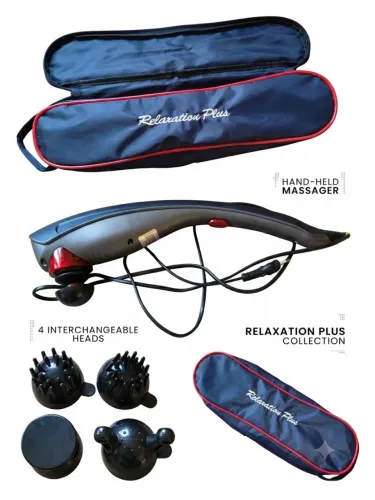 Vende-se Massageador Corporal Portátil Relaxation Plus - Completo com Acessórios