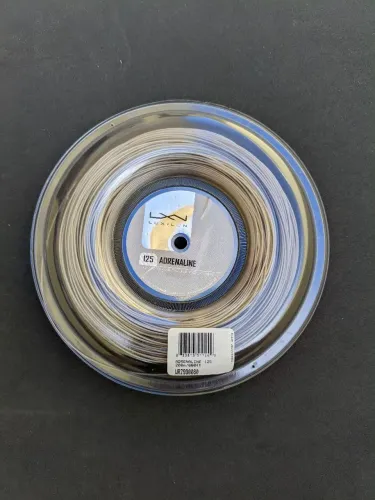 1 set de corda Luxilon Adrenaline 1.25 mm - cortado do rolo