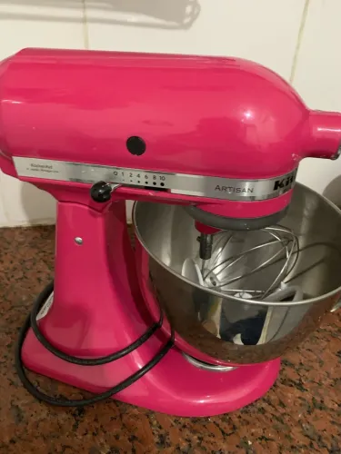 Batedeira Planetária Artisan KitchenAid Hibiscus 127V