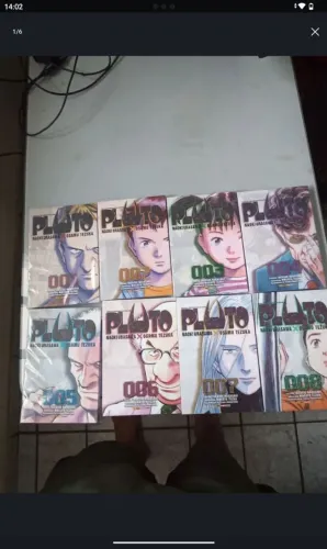 COLEÇÃO COMPLETA PLUTO - 8 EDIÇÕES (EDIÇÕES ANTIGAS)