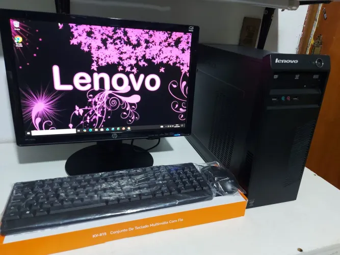 Pc Computador Completo Empresarial Lenovo intel Core i5 6°Geração Ddr4. Novinho