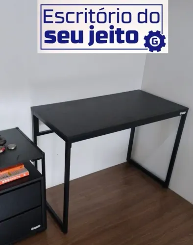 Escrivaninha Reforçada 1m NOVA Mesa Estilo Industrial Multiusopara Computador Notebook