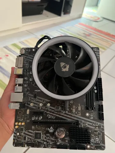 A520M A-Pro + Gabinete + Cooler + Ryzen 5 5500 (Processador c/ Defeito)
