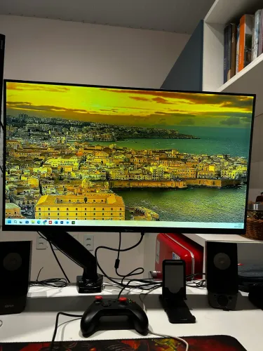 MONITOR DUEX + SUPORTE ARTICULADO DE MESA