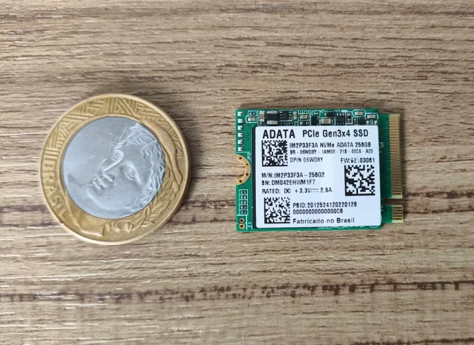SSD m.2 adata 256