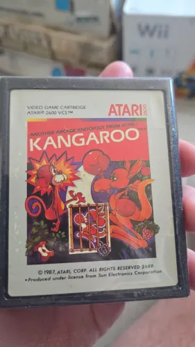 Jogo loose kangaroo atari impecável!!!