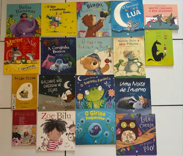 Combo Promocional com 18 Livros Infantis