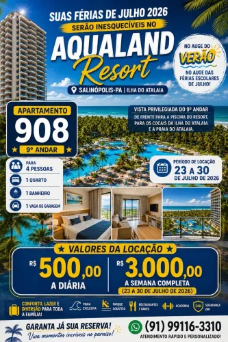 AQUALAND RESORT - Apartamento