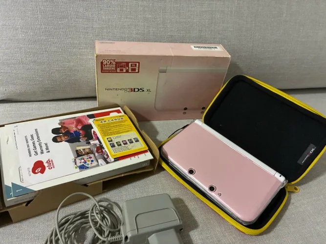 KI COMPLETO NINTENDO 3DS XL OUNK WHITE