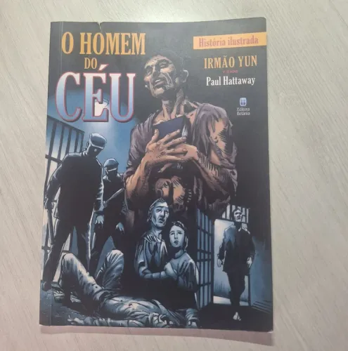 O homem do céu história livro ilustrado (hq)