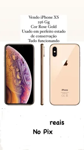 iPhone XS256GB rose Gold