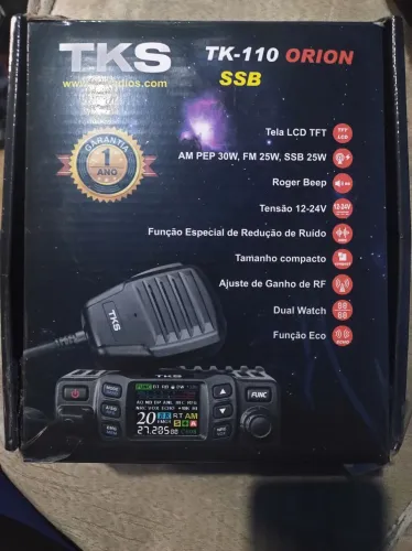 Vendo rádio Px novo TKS tk110 Orion