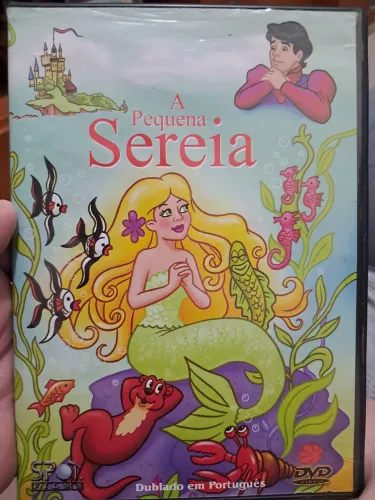 Dvd A Pequena Sereia