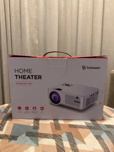 Projetor Bomaker C9 Home Theater - Cinema em Casa