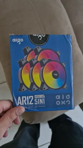 Kit Fans Aigo AR12 - 5 em 1