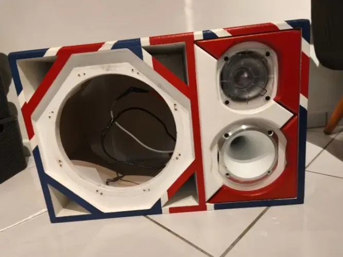 Caixa trio sem subwoofer