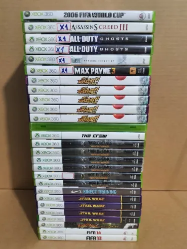 Lote Jogos Xbox 360 Originais