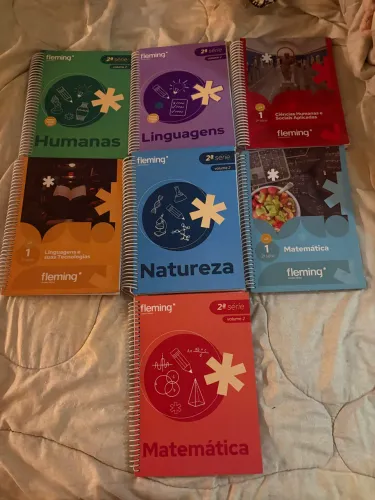 kit apostilas fleming enem e medicina