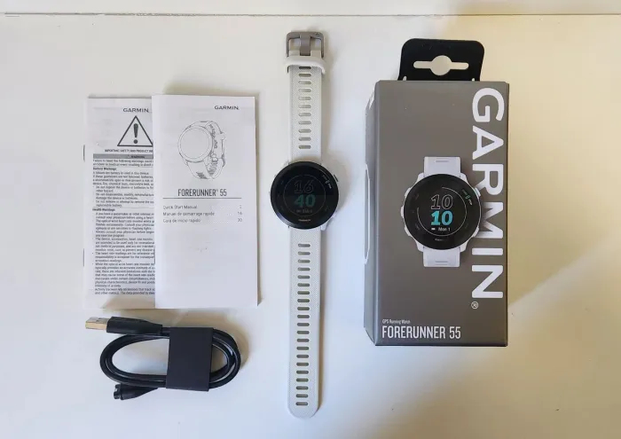 Relógio Garmin Forerunner 55 - Branco