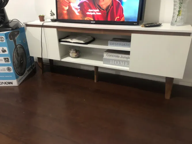 Rack Multiuso Cor Branca - 298,00 - 1 mês de uso. EM PERFEITO ESTADO!