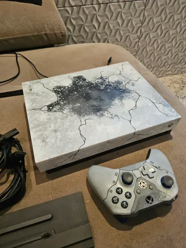 Xbox one x edicao gear passo cartão só venda 