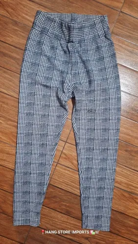 Shein S X Y Calça de Cintura Elástica