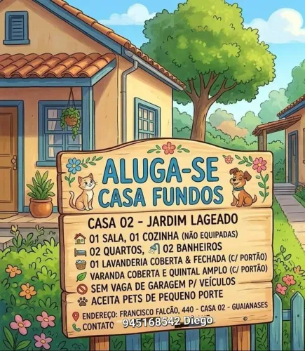 ALUGA SE CASA FUNDOS